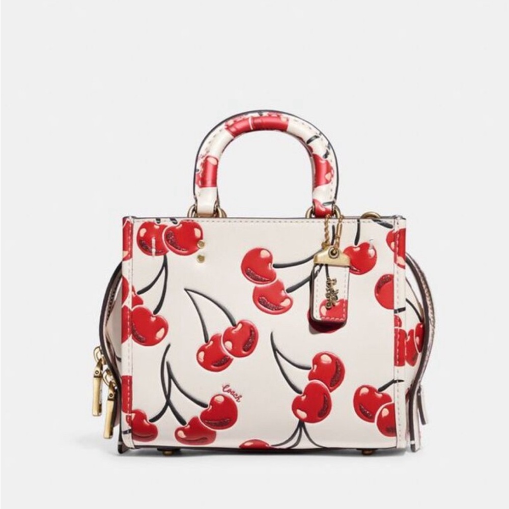 New Coach rogue 17 with cherry print